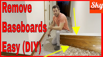 Removing Baseboards, Molding or Trim (Tips and Tricks)