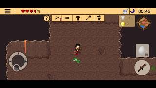 Survival RPG 3 - Lost in Time | How to craft Solidified Volcanic Rock? | How to use winch? screenshot 1