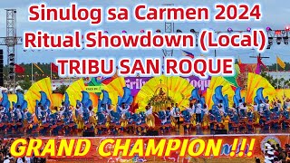 Sinulog sa Carmen 2024 SAN ROQUE CHAMPION Ritual Showdown Local Category Cebu January 28, 2024