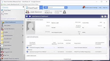 HMIS Quick Train: Editing and Adding Case Manager Assignments to Clients