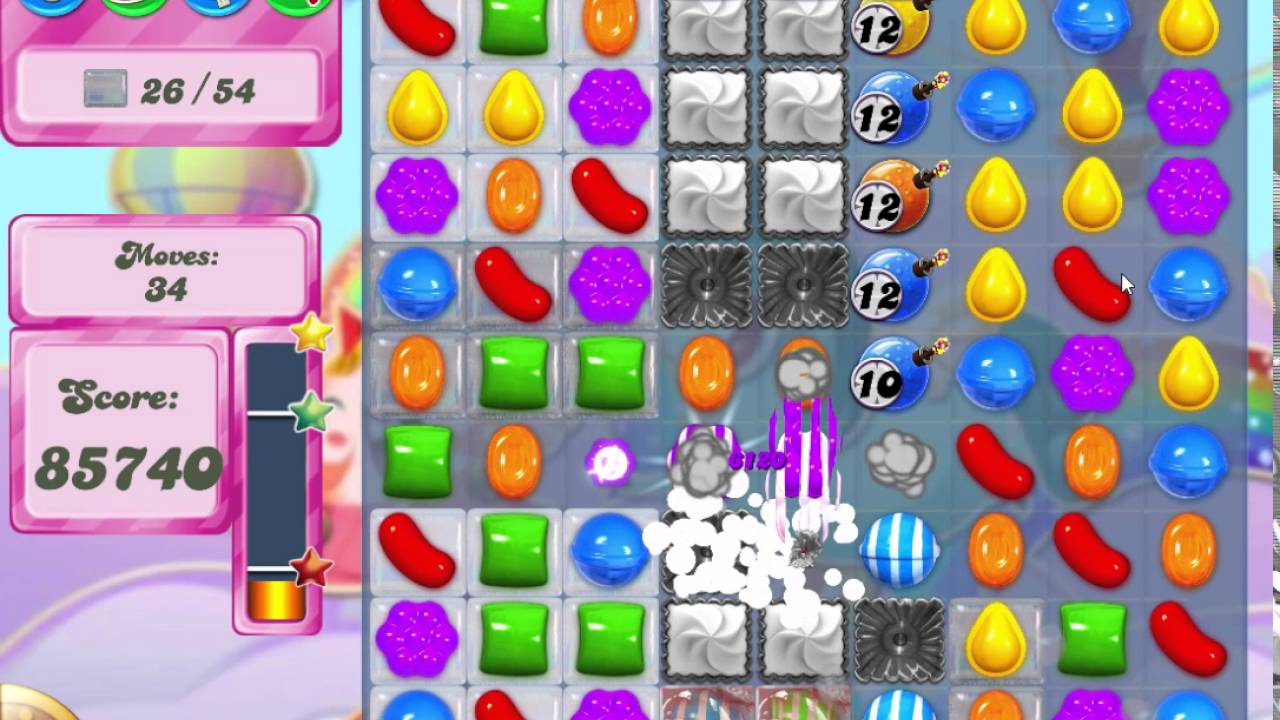 How To Pass Level 127 On Candy Crush Candy Crush Saga Level 429 Clear all the Jelly! Hard Level - YouTube