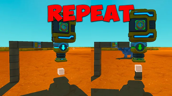 Easy Repeating Timer Build Tutorial | Scrap Mechanic Survival