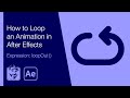 How to Loop an Animation in After Effects: loopOut();