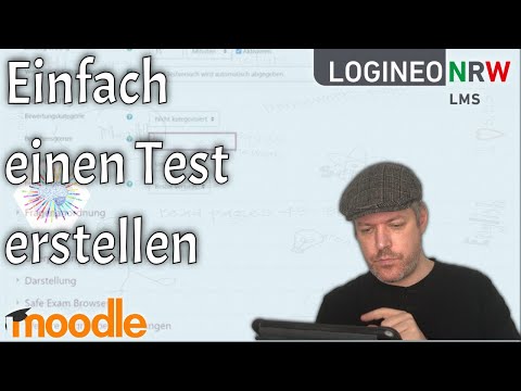 Mit Logineo NRW LMS einen Test erstellen (Moodle, Lehrer-Tipps)