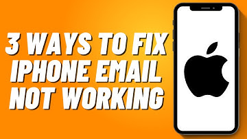 3 Ways To Fix iPhone Email Not Working (2024)