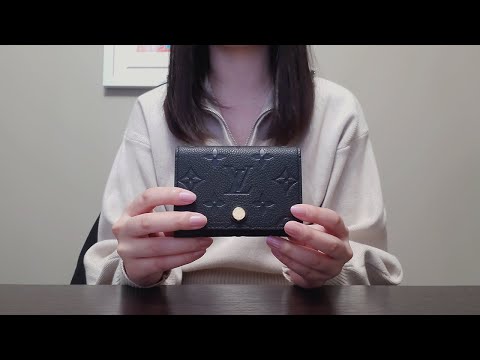 LV BUSINESS CARD HOLDER  First impression, overview + what fits