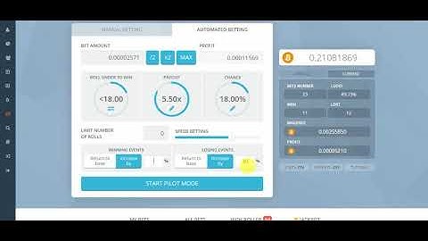 bitsler low risk strategy!! best trick win every time play