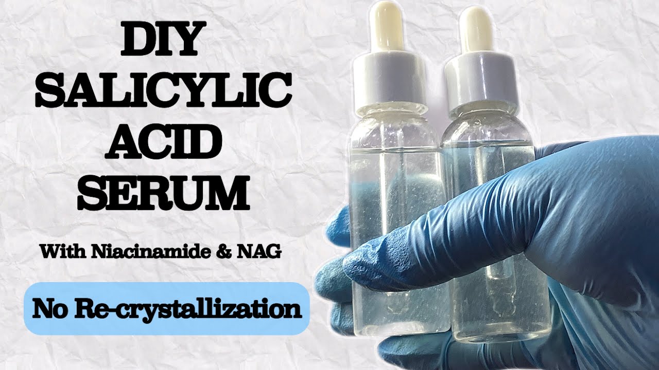 How to make 2% Salicylic acid serum- prime side
