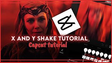 X and Y shake with flash and fade out tutorial on capcut