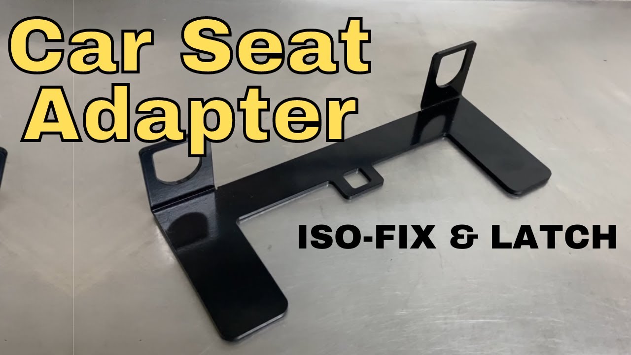  Samman Car Seat LATCH Anchor Hooks, ISOFIX Child Safety Seat  Mount Bracket Steel Latch Interface for ISOFIX Belt Connector : Automotive