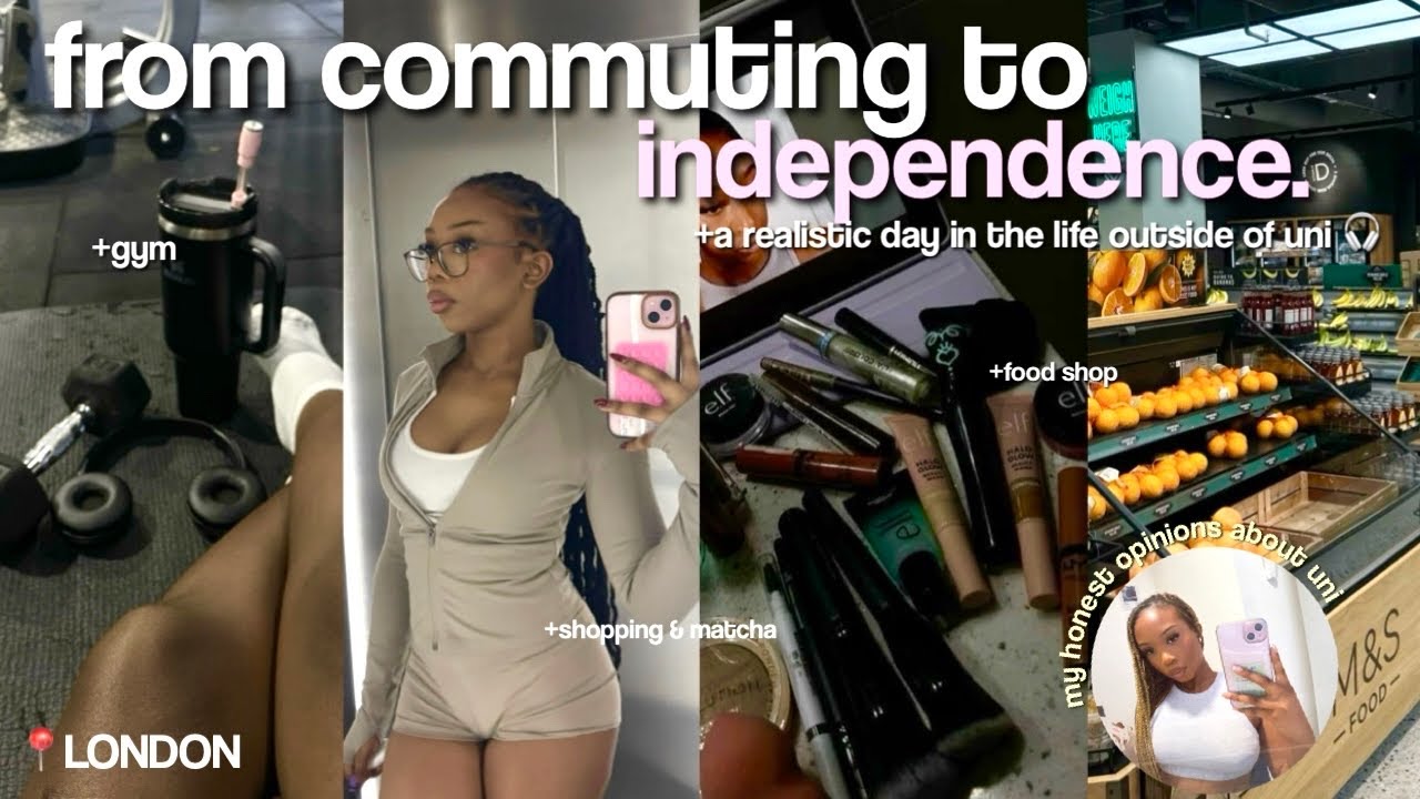 Commuting RUINED My First Year of Uni… (Here’s Why) & Realistic Uni Vlog 🎧🌱 