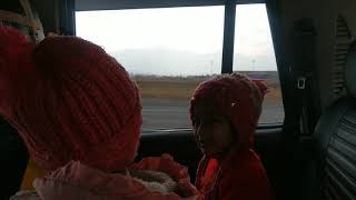 Aaradhya Aarohi Enjoying In Airport