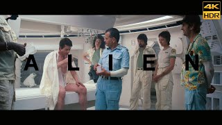 Alien 1979 Kanes Wake Up Movie Clip 4K Hdr10 Remaster Dolby Vision Mastered