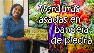 Verduras asadas en bandeja de piedra por Nely Helena Acosta Carrillo by RECETAS VEGANAS - SALUD A LA CARTA 525 views 1 month ago 12 minutes, 29 seconds