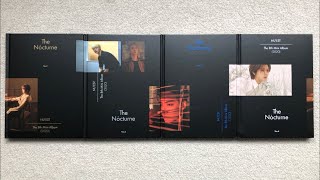 ♡Unboxing NU’EST 뉴이스트 8th Mini Album The Nocturne (No.1, No.2, No.3 \& No.4 Ver.)♡