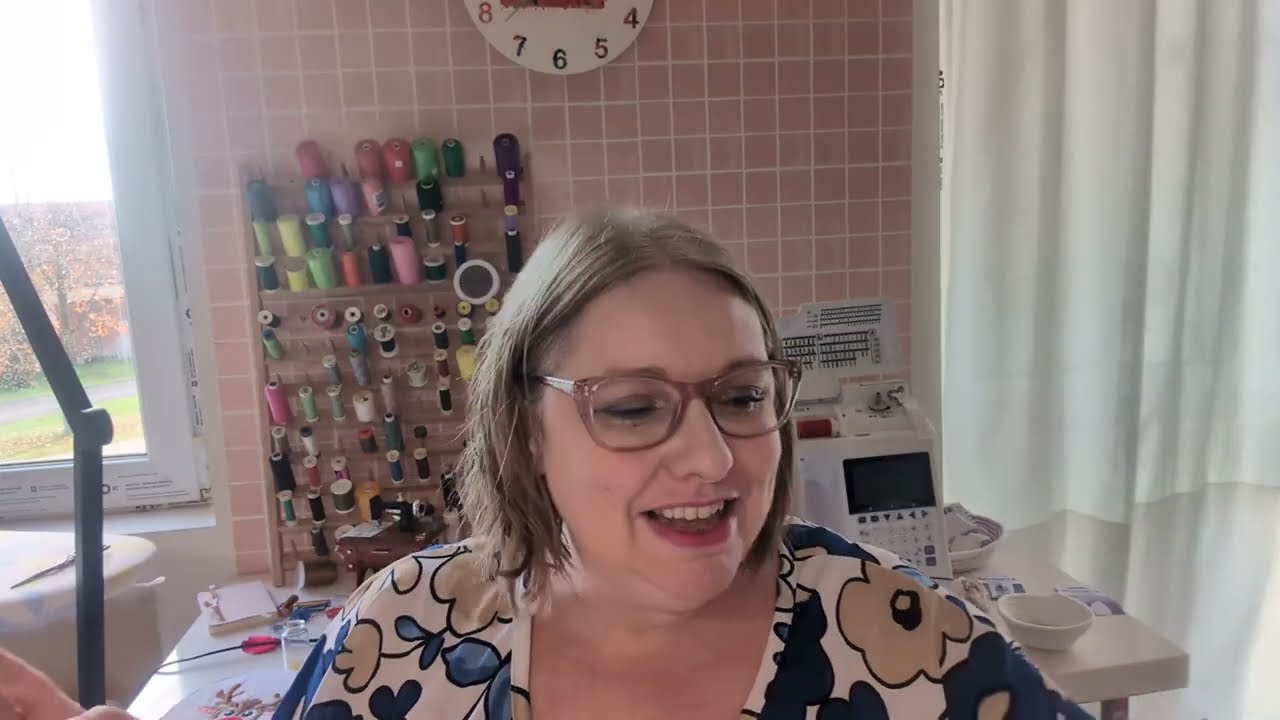 J'ai testé la fabrication d'étiquettes à la brodeuse