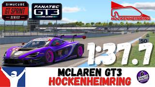 iRacing McLaren GT3 Hockenheimring Guide 1:37.4 McLaren 720S GT3 Hockenheim Track Guide