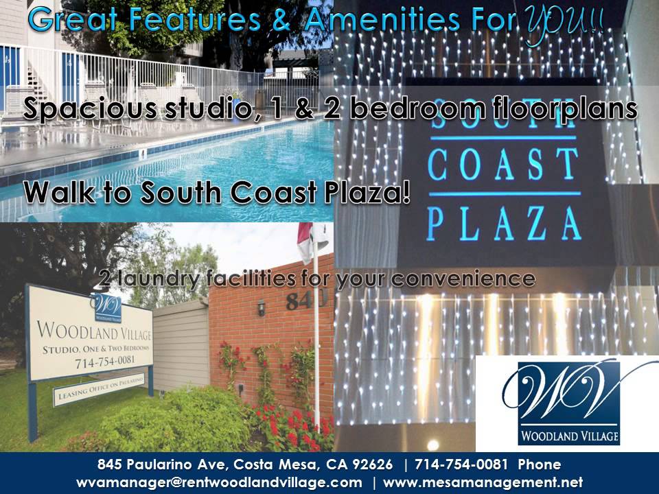 Woodland Village Apartment Homes in Costa Mesa YouTube