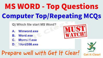 MS Word MCQs Practice set - Computer Top Questions | Himachal Jobs for POST CODE 903