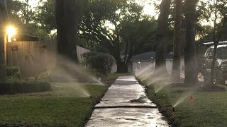 Installing a Sprinkler System with WiFi controller, 4 valves, 40+ sprinkler heads