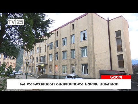 რა დარღვევები გამოვლინდა ხულოს მერიაში