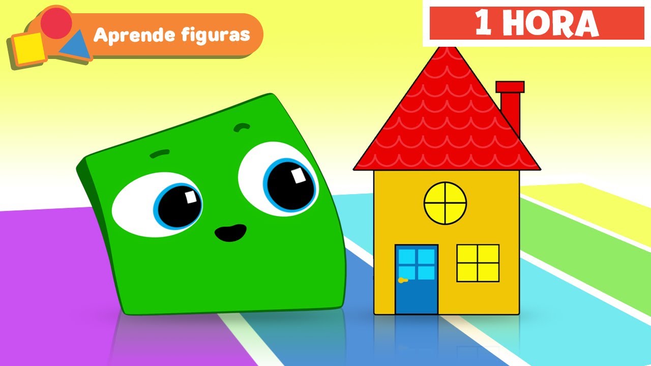 Aprende formas geométricas | Educación infantil | Casa | Flor y más | 1 Hora| Mi Primera Universidad