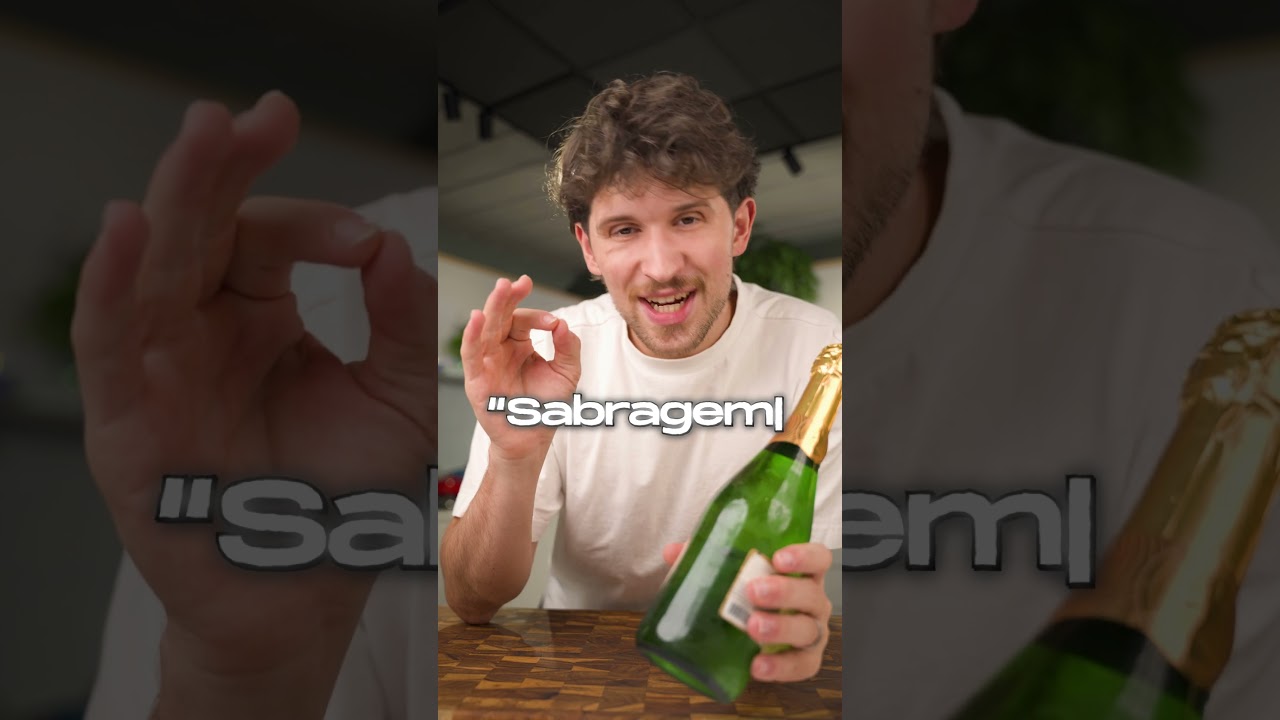 3 FORMAS DE ABRIR CHAMPANHE! 🥂