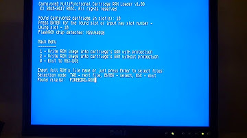 Testing MegaRAM option for Carnivore2 cartridge
