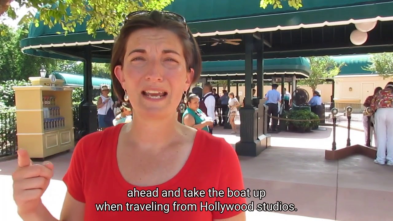 Did you know there is a back entrance to get into Epcot?