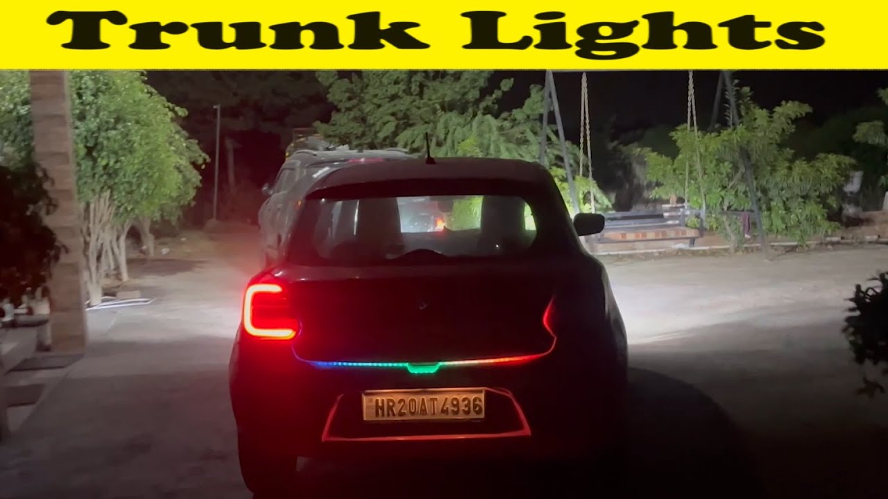 Transform Your Car: Trunk LED Lights Installation - YouTube