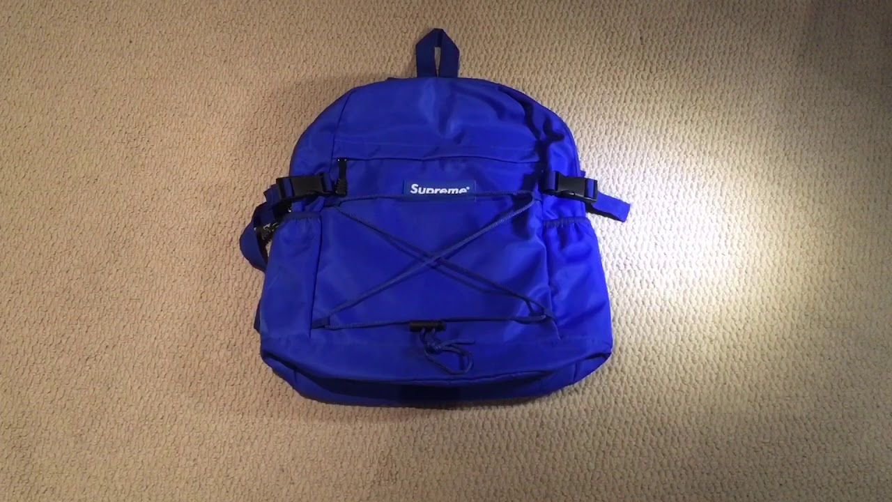 $22 SUPREME BACKPACK! (Ioffer) - YouTube