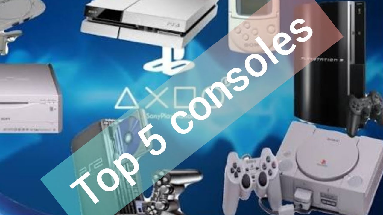 Top 5 consoles mais vendidos da história. - YouTube