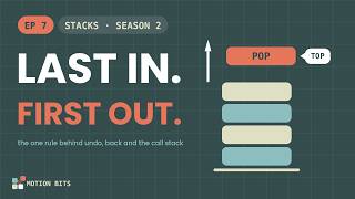Stacks Explained: Last In, First Out | Data Structures Ep 7