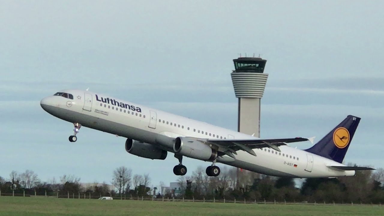 Lufthansa Airbus A321ceo *OLD LIVERY* Take-Off at Dublin Airport