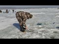 Рыбалка на опасном льду.Песчаный-Северная.Закрытие сезона твёрдой воды.