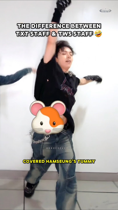 TXT staff covered Heeseung tummy meanwhile TWS staff just let Sunoo be 🤣 #enhypen #heeseung #sunoo