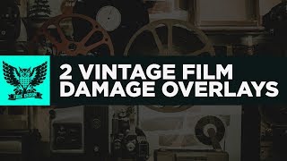 2 free Film damage overlays 2 free Film damage overlays