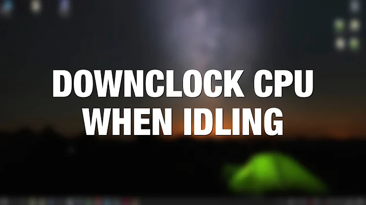 How to lower CPU clock speed while idling easily without undervolting (AMD Ryzen 5 2600)