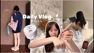 DAILY VLOG || MỘT NGÀY TỰ HỌC TẠI NHÀ, cơm trưa đơn giản, tiramisu, skincare routine vlog, ...
