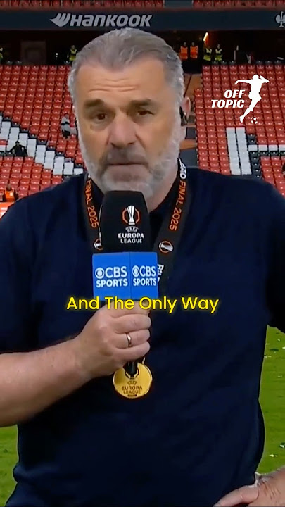 How Ange KNEW He Would Win The Europa League 🥶🥶