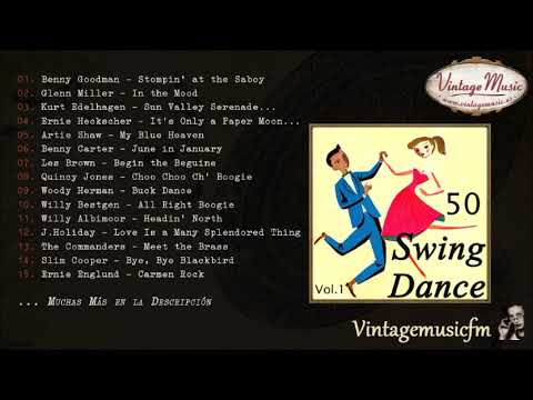 50's Swing for Dance, The Best Big Bands (Full Album/Álbum Completo) Vol. 1