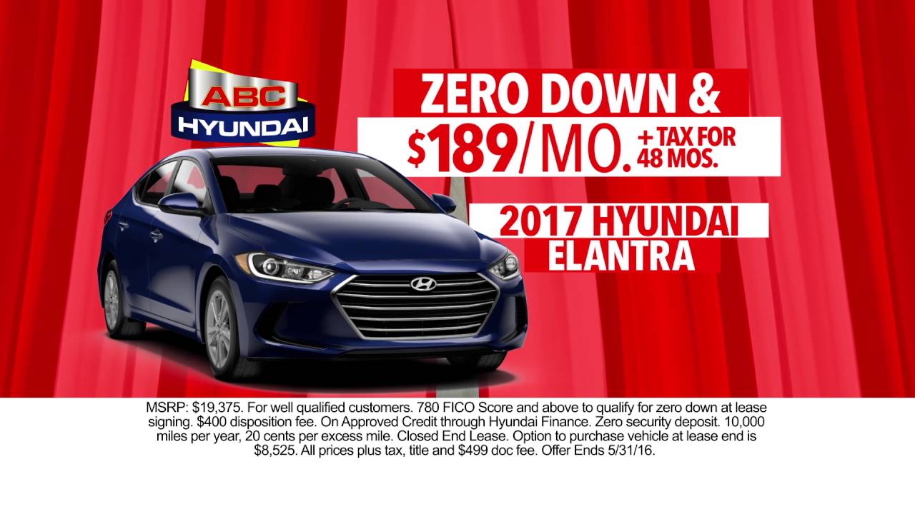 ABC Hyundai May Elantra