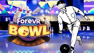 BOWLING IN VR! BEST QUEST 2 MULTIPLAYER GAME! | ForeVR Bowl VR Quest 2 Game Review