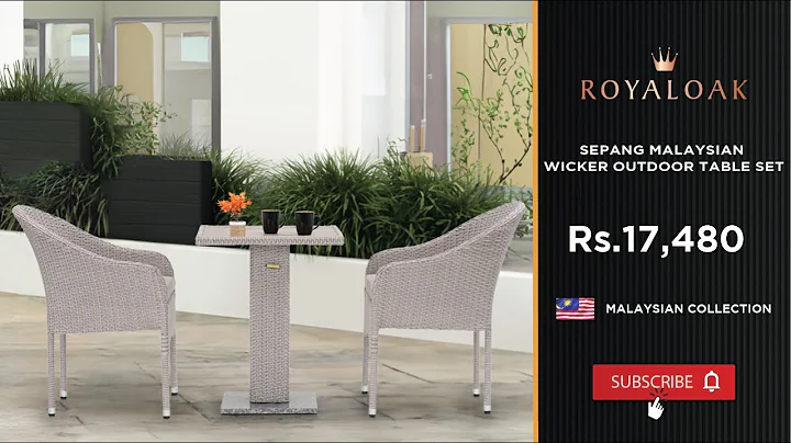 Royaloak | Sepang Malaysian Wicker Outdoor Set