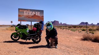 Motorcycle Trip Across America On A 1999 Ninja 250 (5000 Miles)