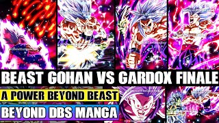 Beyond Dragon Ball Super God Of Destruction Gardox Vs Beast Gohan Finale! A Shocking Conclusion