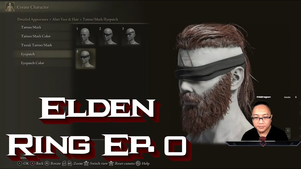 Let's play Elden Ring - Ep. 0 - Character Creator Shenanigans