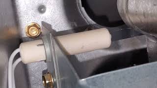 2015 Bryant Natural Gas Furnace Hot Surface Ignitor Location (Two White Wires) - HVAC DIY