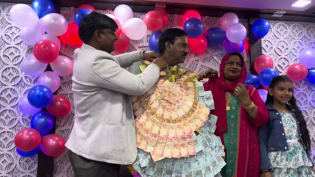 Jiju g k retirement ki party 🎉 