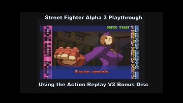 Street Fighter Alpha 3 Juli Playthrough using the Ps1 Action Replay V2 Bonus Disc :D #Playstation